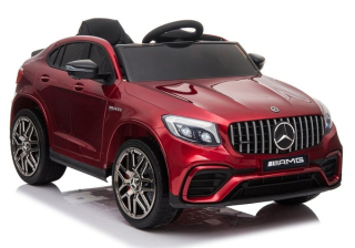 Autíčko na baterie Mercedes GLC 63S QLS-5688 červený lak 4x4