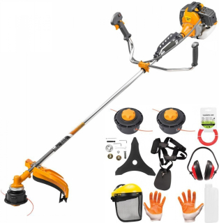 PowerMat Křovinořez 42cm 6HP sekačka + příslušenství PM-KS-600T